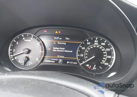 2020 Infiniti Qx50 Luxe Awd z USA, uszkodzony, nr VIN 3PCAJ5M3XLF110966